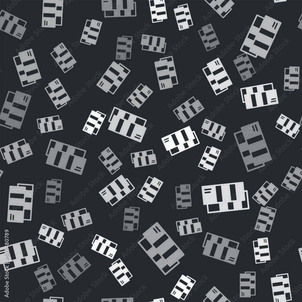 Grey Pantone palette book swatch paint icon isolated seamless pattern on black background. Rainbow pantone paint table. Vector Grey Pantone palette book swatch paint icon isolated seamless pattern on black background. Rainbow pantone paint table. Vector