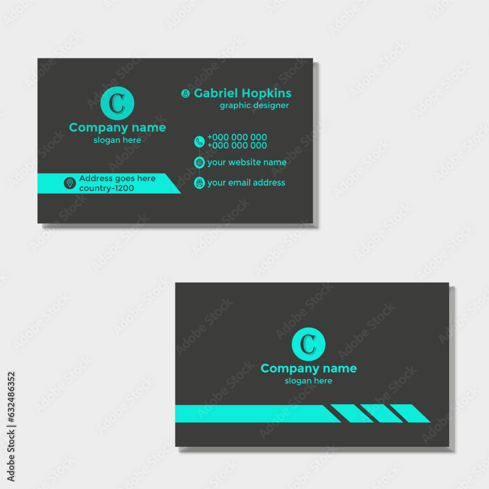 Obraz premium business card 