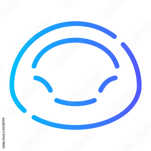 beanbag gradient icon