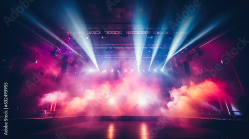 Concert Stage Scenery With ...