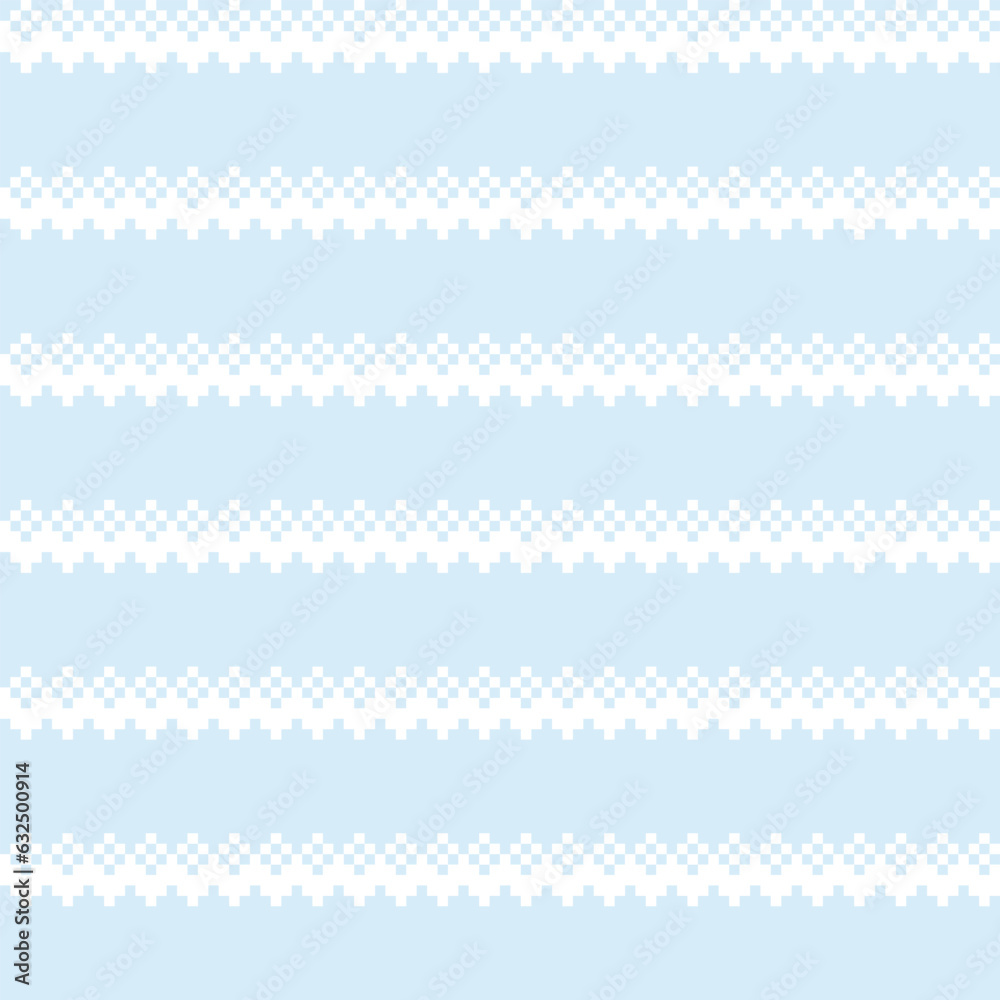 Pastels Chevron Fair Isle Seamless Pattern Design Pastels Chevron Fair Isle Seamless Pattern Design