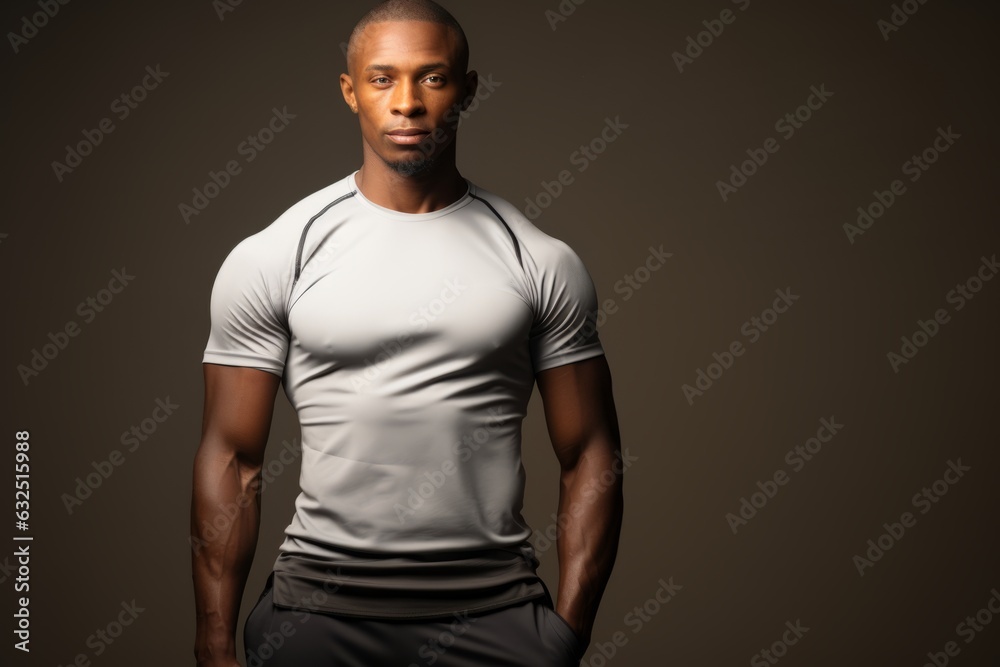 Handsome man. Beautiful illustration picture. Generative AI Handsome man. Beautiful illustration picture. Generative AI