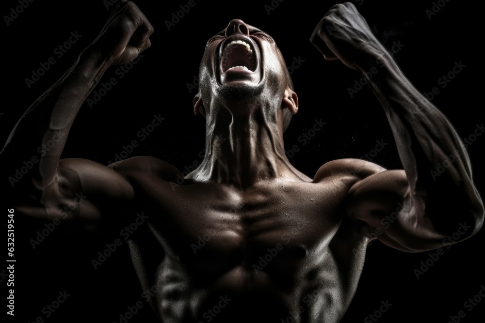 custom made wallpaper toronto digitalAthlete scream energy. Generate AI