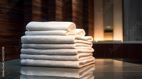 Towel Ensemble Folded Hotel Serenity