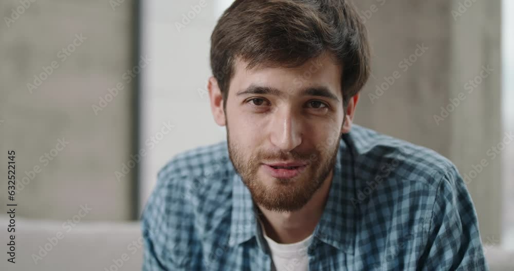 White young man with kind smile engaging as an orator, conversing with viewers. Experience genuine charisma of this skilled orator fostering connection. captivating interaction of blogger with viewers White young man with kind smile engaging as an orator, conversing with viewers. Experience genuine charisma of this skilled orator fostering connection. captivating interaction of blogger with viewers