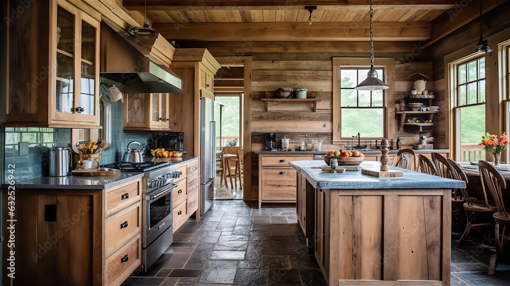 Wooden Kitchen with Elegant Marble Countertop in Daylight - AI Generated
Wooden Kitchen with Elegant Marble Countertop in Daylight - AI Generated