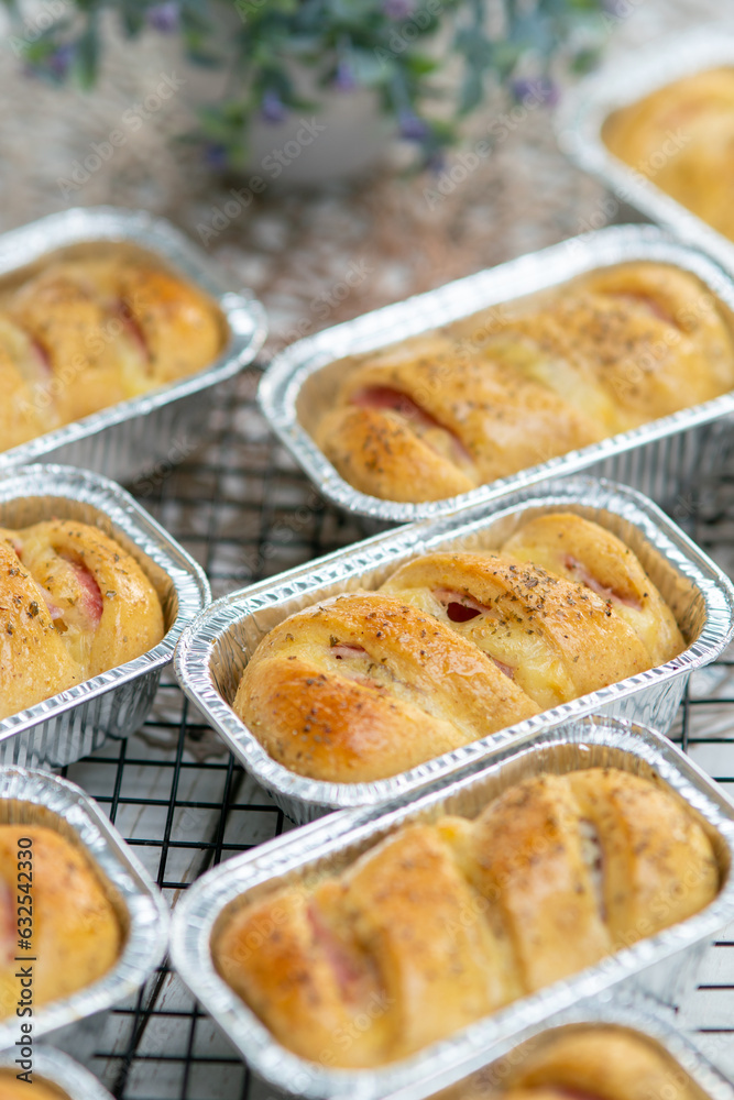 Baked Cheese Bread Baked Cheese Bread