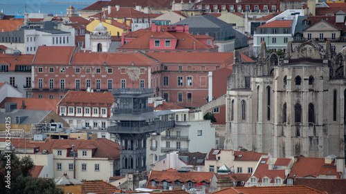 Vista sobre o centro de Lisboa