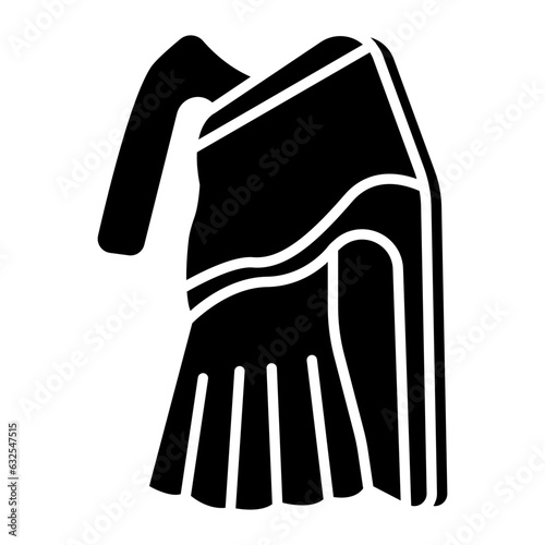 Premium download icon of saree