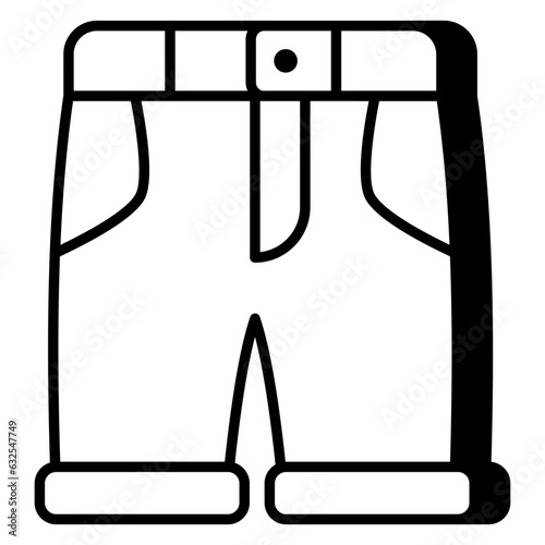 Perfect design icon of shorts 