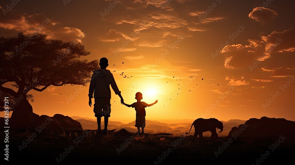 Obraz premium My joyful early years