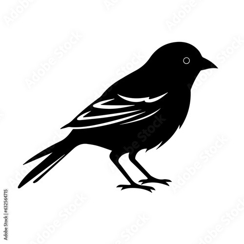 House Sparrow Silhouette