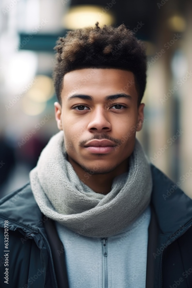 shot of a young man looking at the camera while standing outside shot of a young man looking at the camera while standing outside