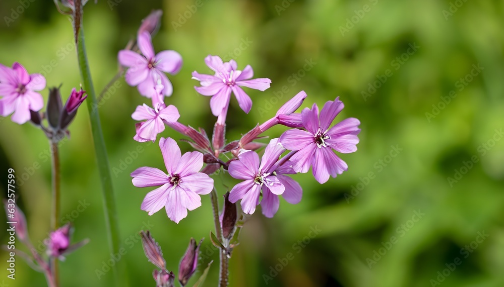 Fototapeta premium flowers in the garden, wallpaper 
