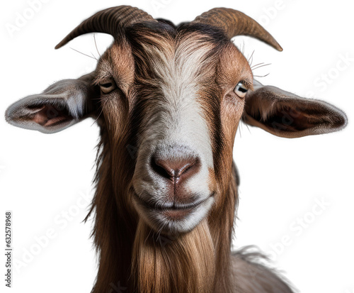 Goat with transparency. Generative AI 2