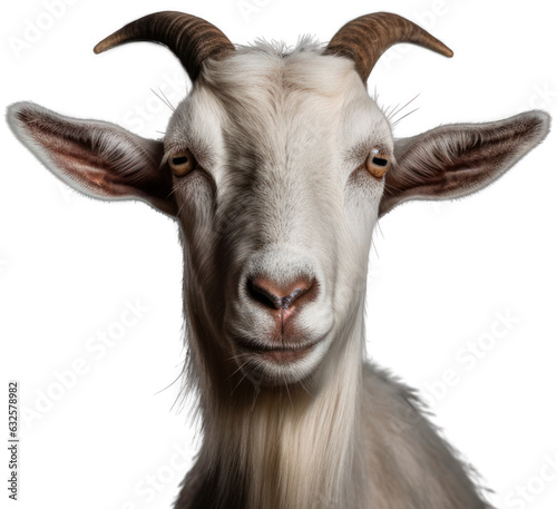 Goat with transparency. Generative AI 3