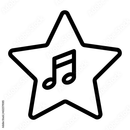 favourite line icon