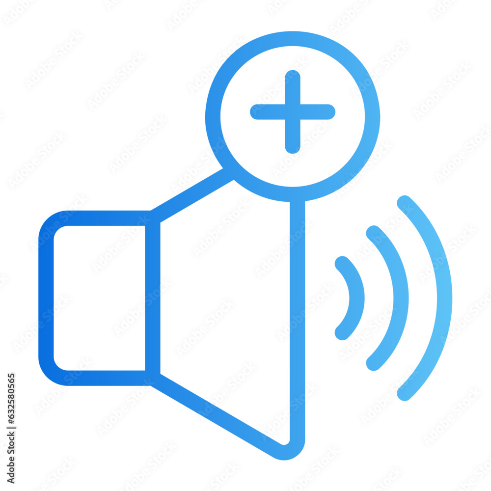 volume gradient icon