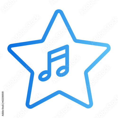 favourite gradient icon