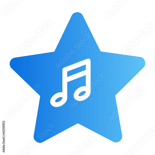 favourite gradient icon