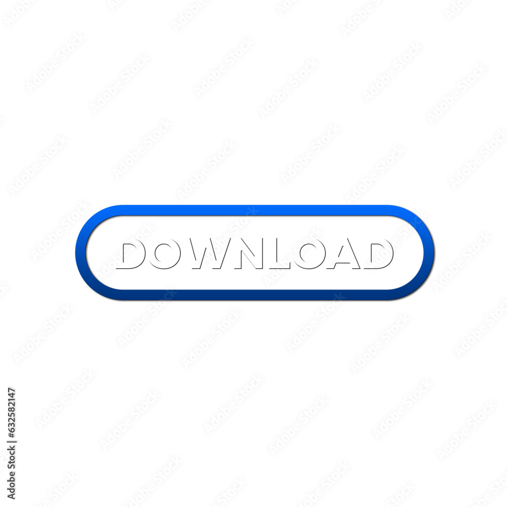 Download button for web or app cyberspace information storage button internet file browsing 3d icon Download button for web or app cyberspace information storage button internet file browsing 3d icon