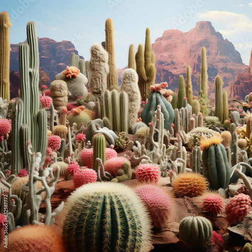 Cactus decoration