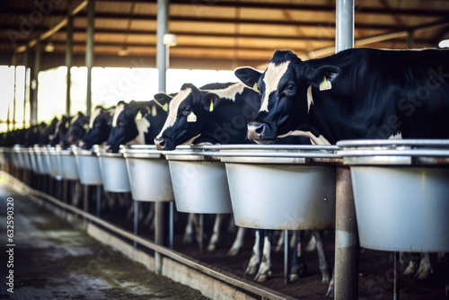 Efficient Automated Feeding System at a State-of-the-Art Cow Farm