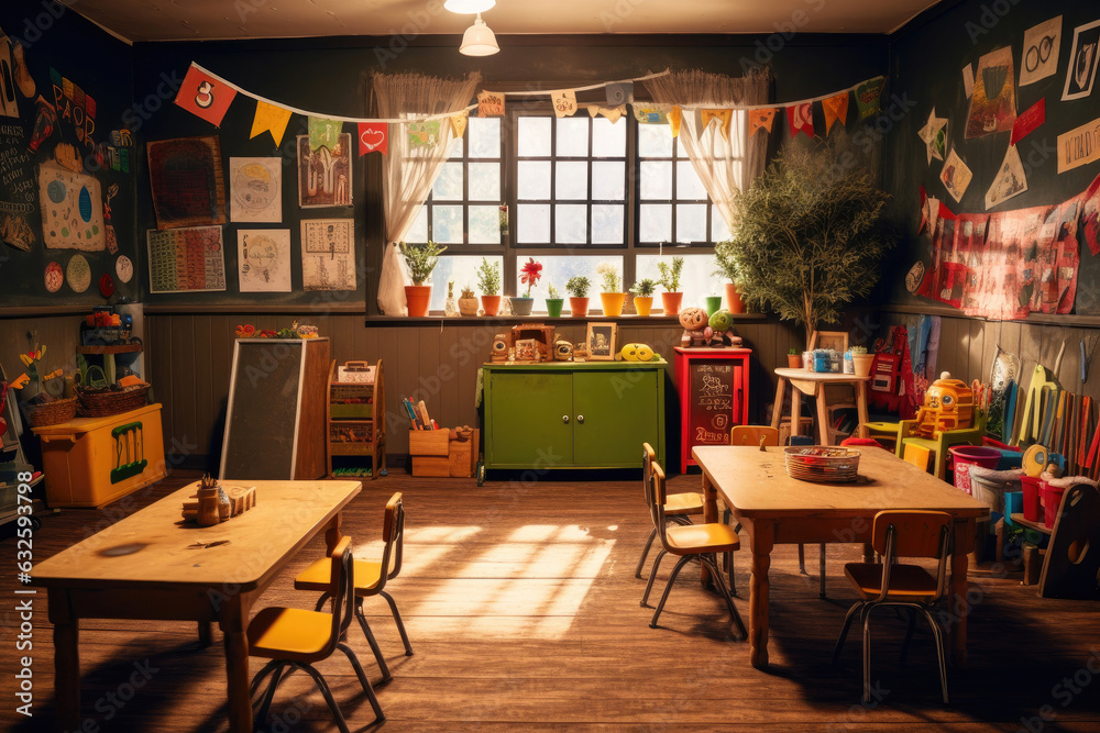 A Magical Kindergarten Classroom