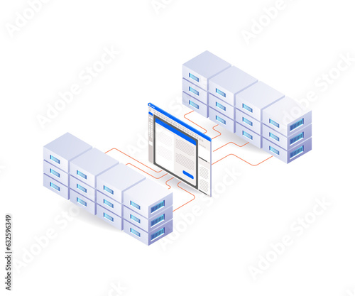 Cloud server analysis data application