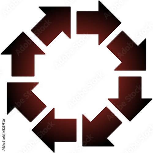 rotate arrow icon design 