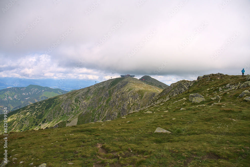 Slovakian Tatra mountains near Chopok peak Slovakian Tatra mountains near Chopok peak