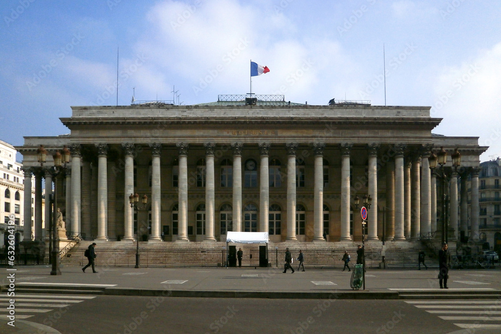 Fototapeta premium The Paris Bourse