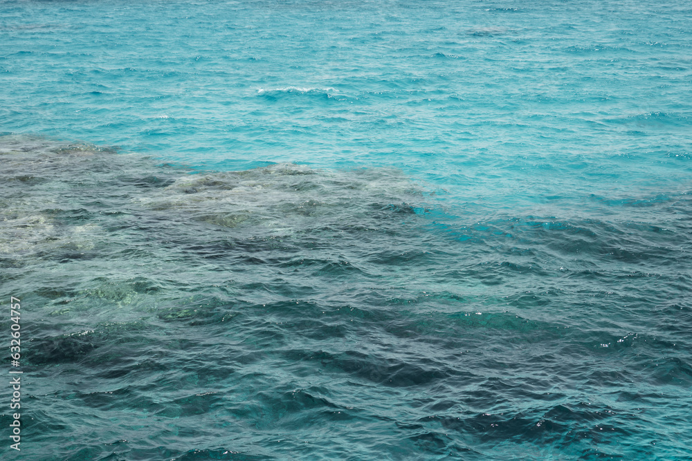 Turquoise Ocean Water and Reef Turquoise Ocean Water and Reef