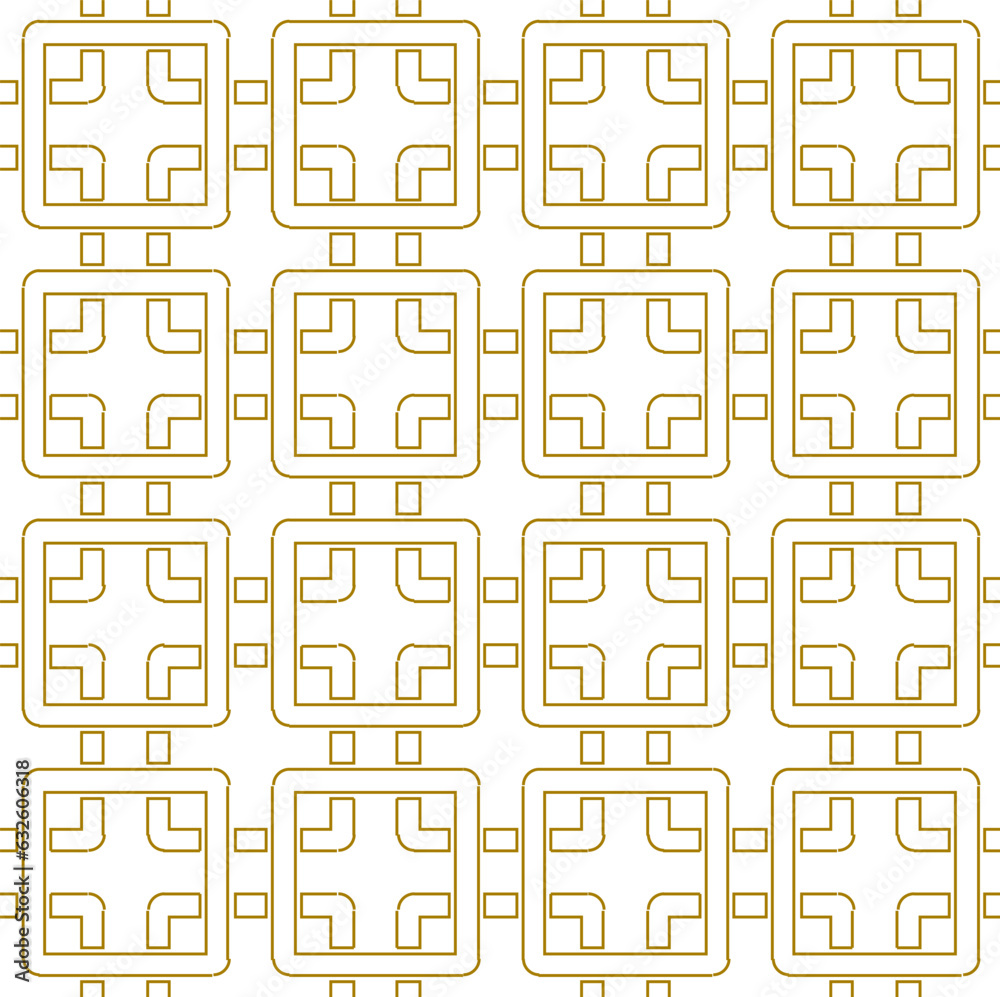 Vector sketch of vintage classic chinese motif baground pattern design illustration