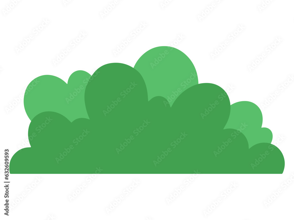 Obraz premium Shrub Bush Illustration 