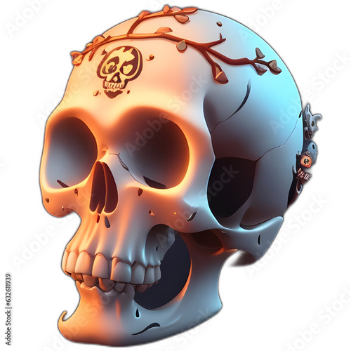 Halloween skull 
