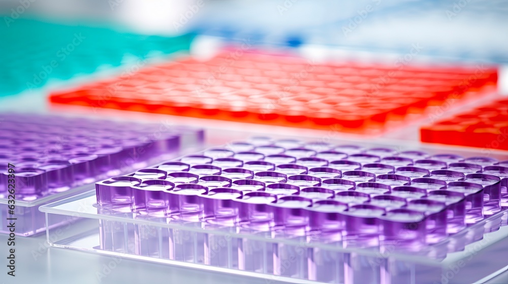 96Well Microplate for Accurate Laboratory Testing ELISA, Enzyme
