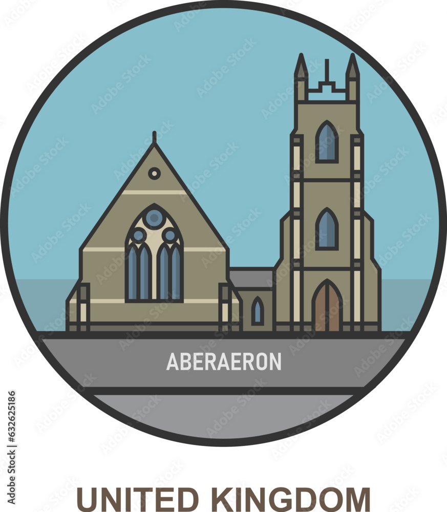 Aberaeron. Cities and towns in United Kingdom