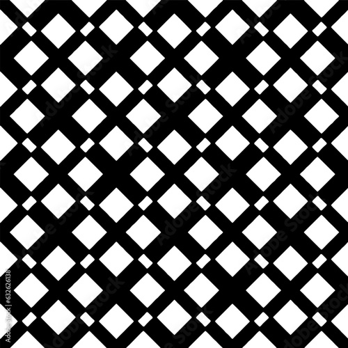 Seamless pattern. Figures ornament.Black and white  pattern for fashion, textile design,  on wall paper, wrapping paper, fabrics and home decor.
