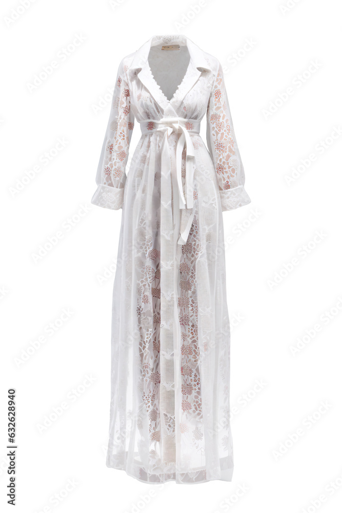 Female Mannequin Costume Reference on a Transparent Background