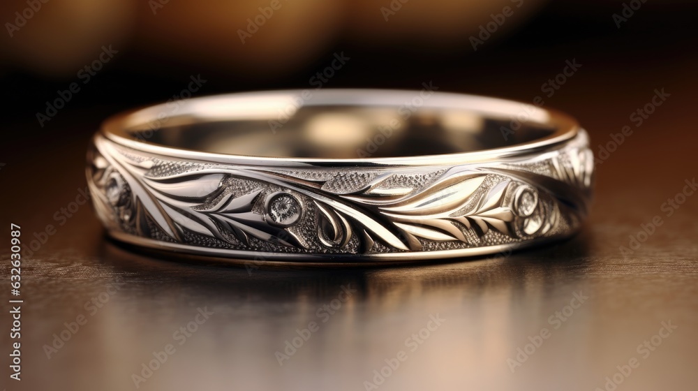 gorgeous wedding ring close-ups generative AI gorgeous wedding ring close-ups generative AI