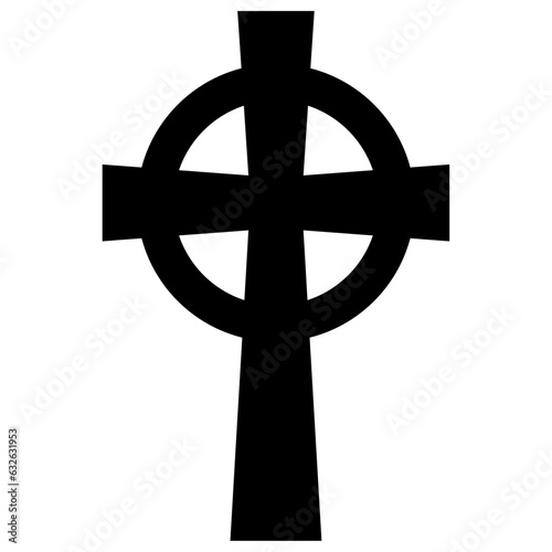 celtic cross vector