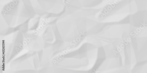 White crumpled paper texture crush paper so that it becomes creased and wrinkled. Old white crumpled paper sheet background texture	

