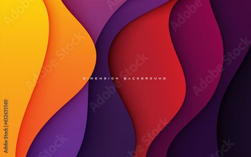 Colorful fluid background dynamic textured geometric element. Modern gradient light vector illustration.