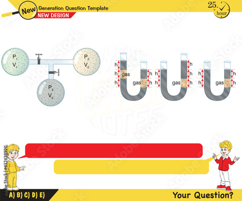 Physics, pressure in liquids and gases, Physical experience confirming that liquids, gases transmit pressure in all directions equally - Pascal's law, next generation question template, exam question 