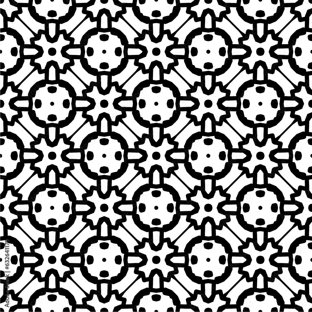 Black and white pattern . Figures ornament.Seamless pattern for fashion, textile design, on wall paper, wrapping paper, fabrics and home decor. Black and white pattern . Figures ornament.Seamless pattern for fashion, textile design, on wall paper, wrapping paper, fabrics and home decor.
