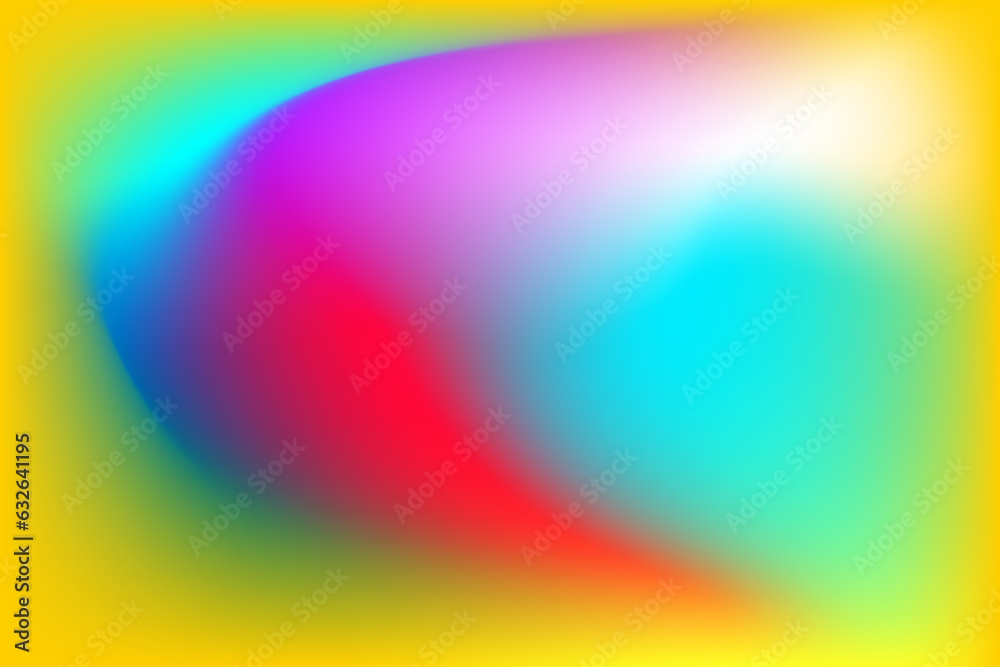 Obraz premium abstract gradient colors flowing background design. Vector illustration