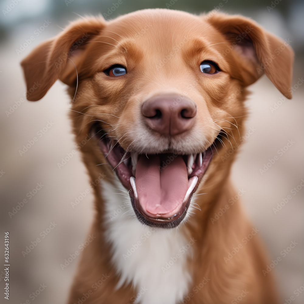 happy smiling dog with bright eyes happy smiling dog with bright eyes