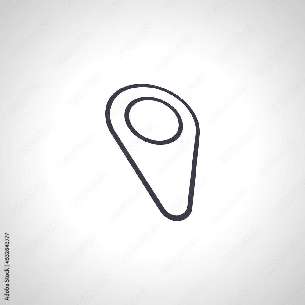Map pin icon isolated icon. Location icon. map pointer icon Map pin icon isolated icon. Location icon. map pointer icon