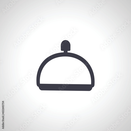 hotel bell icon. hotel ring isolated icon